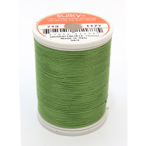 [71301177] COTTON 12, KLEUR 1177 AVOCADO