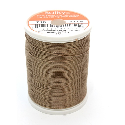 [71301179] COTTON 12, KLEUR 1179 DK. TAUPE