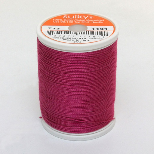 [71301191] COTTON 12, KLEUR 1191 DK. ROSE