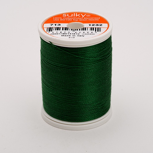 [71301232]  COTTON 12, COLOUR 1232 CLASSIC GREEN