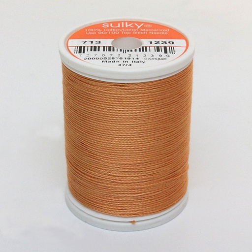 [71301239] COTTON 12, KLEUR 1239 APRICOT