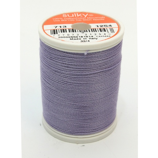 [71301254] COTTON 12, KLEUR 1254 DUSTY LAVENDER