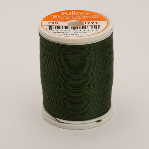 [71301271] COTTON 12, KLEUR 1271 EVERGREEN