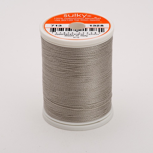 [71301328] COTTON 12, KLEUR 1328 NICKEL GRAY
