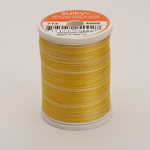 [71304002] COTTON 12, KLEUR 4002 BUTTERCREAM  MULTICOLOUR
