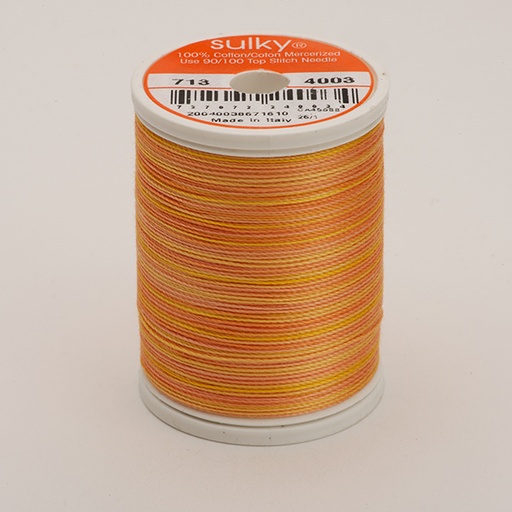 [71304003] COTTON 12, KLEUR 4003 SUNSET MULTICOLOUR