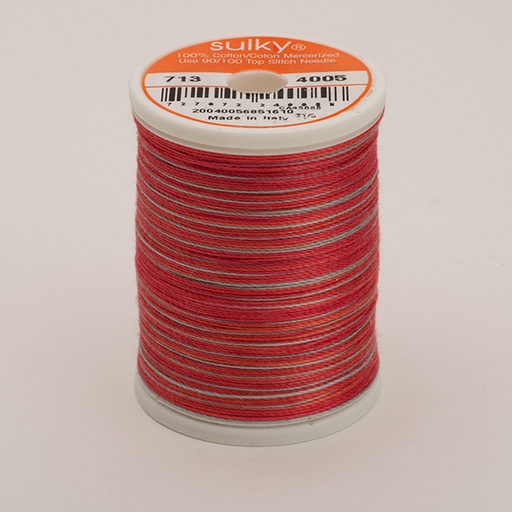 [71304005] COTTON 12, KLEUR 4005 STRAWBERRY DAIQUIRI MULTICOLOUR