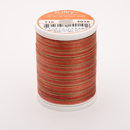 [71304010] COTTON 12, KLEUR 4010 CARMEL APPLE  MULTICOLOUR