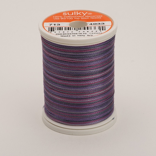 [71304033] COTTON 12, KLEUR 4033 GRAPE WINE  MULTICOLOUR