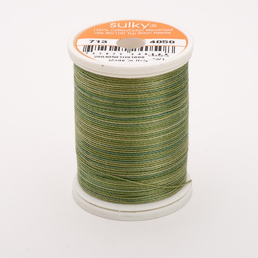 [71304050] COTTON 12, KLEUR 4050 PINE PALETTE  MULTICOLOUR