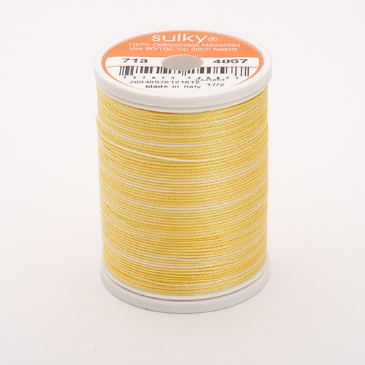 [71304057] COTTON 12, KLEUR 4057 FRESH BUTTER  MULTICOLOUR