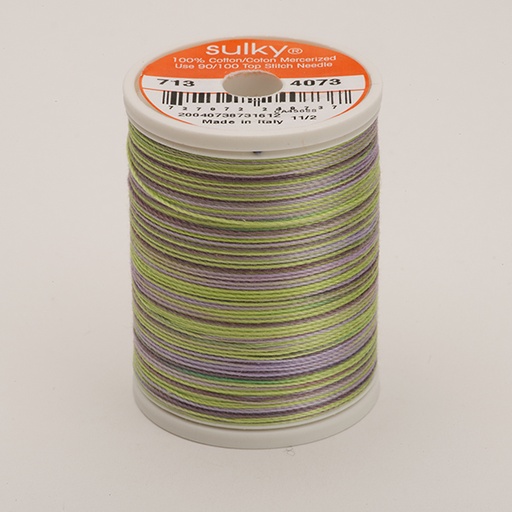 [71304073] COTTON 12, KLEUR 4073 LILAC MEADOW  MULTICOLOUR