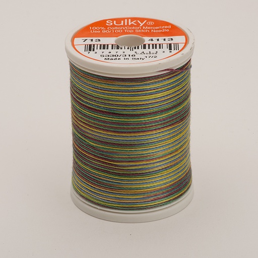 [71304113] COTTON 12, KLEUR 4113 COUNTRY D_COR  MULTICOLOUR
