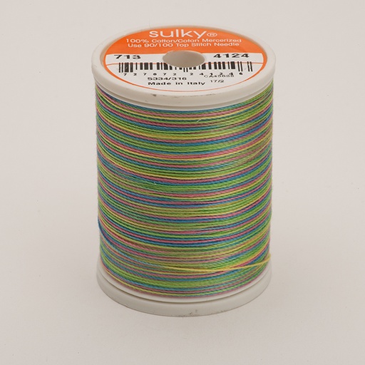 [71304124] COTTON 12, KLEUR 4124 SUMMERTIME  MULTICOLOUR