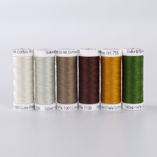 [3001048] COTTON 50 - FOREST AND FAUNA 2 (6X 147M SNAP SPOOLS)
