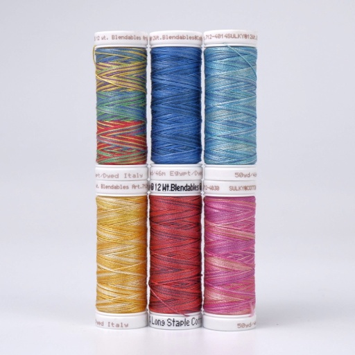 [3001058] COTTON PETITES 12 - MULTICOLOR (6X 46M SNAP SPOOLS)