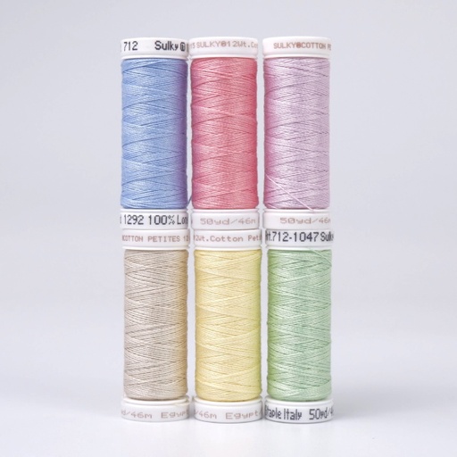 [3001053] COTTON PETITES 12 - SPRING (6X 46M SNAP SPOOLS)