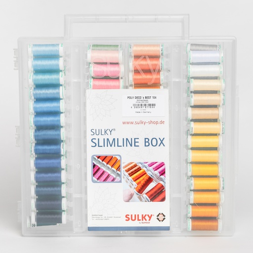[3001002] ORIGINAL SLIMLINE BOX - POLY DECO´S BEST 104