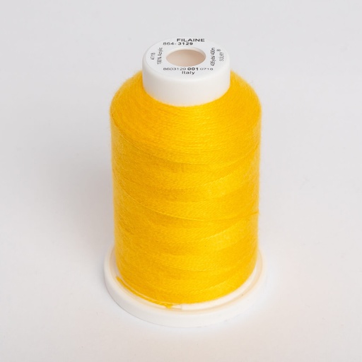 [86403129] FILAINE 12, 400M MAXI SPOOLS - COLOUR 3129 GOLDEN YELLOW