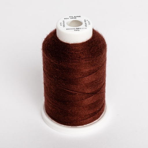 [86403445] FILAINE 12, 400M MAXI SPOOLS - COLOUR 3445 DK CHESTNUT